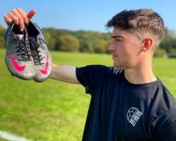He promotes several things including the Just Football app through his Instagram and YouTube channel.